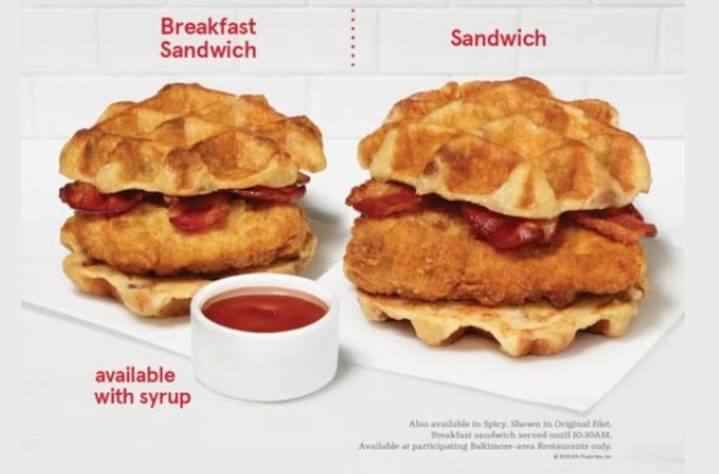 Find out which two cities Chick-fil-A is testing out it's new ‘chicken and waffles’ mashup