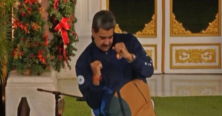 Maduro baila en medio de tensiones con Estados Unidos: "¡Es viernes y me voy de rumba... no me para nadie"