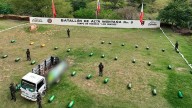 Ejército Nacional neutraliza acciones terroristas en el Huila con la recuperación de 47 cilindros