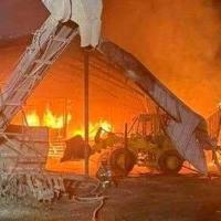 Large fire breaks out at feed store in Henagar