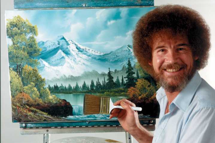 Bob Ross paintings sell for more than $600K to help public TV stations