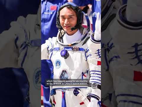 Chinese astronauts stranded in space after debris hits station