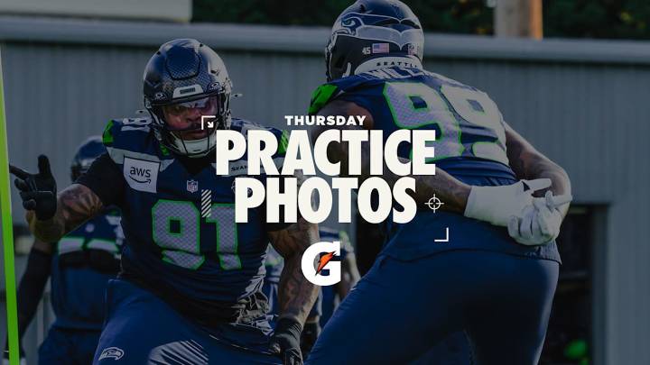 PHOTOS: Seahawks Practice On A Sunny Autumn Day At The Virginia Mason Athletic Center