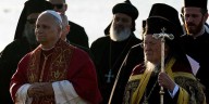 Pope Leo XIV, Eastern Orthodox patriarch signal greater unity at site where Nicene Creed was adopted 1,700 years ago