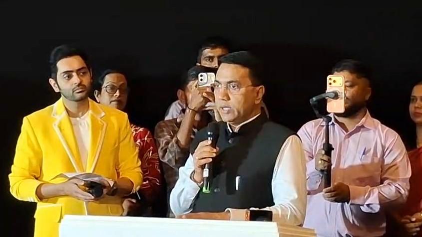 IFFI 2025: CM Sawant Pays Tribute to K Vaikunth With Commemorative Postage Stamp