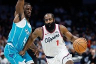 Harden erupts for 55, Clippers rout Hornets 131-116 in Paul's likely last game in North Carolina