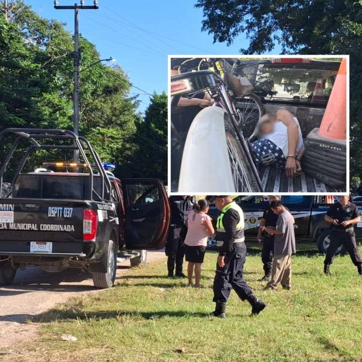 Detienen a sujeto por mostrar sus partes a un menor en Tizimín