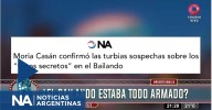 TV: Noticias Argentinas en Bendita por el escándalo de los "votos secretos"