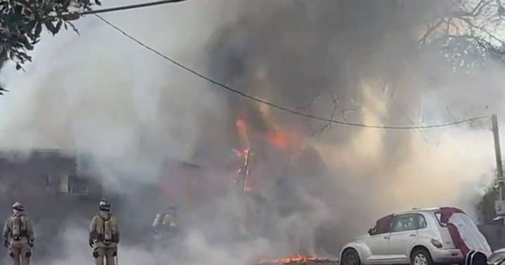 VIDEO: Rodgers BBQ joint in Mobile damaged by fire, shop destroyed