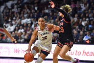 UConn's Azzi Fudd shows new confidence at Hall of Fame Showcase