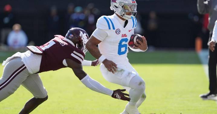 No. 6 Ole Miss beats Mississippi State in Battle for the Golden Egg; Kiffin decision up next