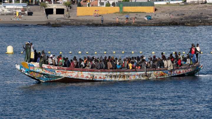 La Marina mauritana rescata a 227 personas que se dirigían a Canarias