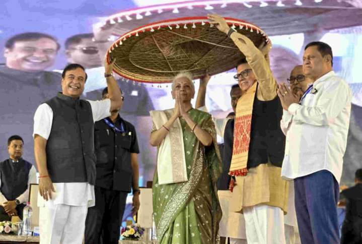 Sitharaman lays foundation for Assam's first varsity focussed on technical, vocational education
