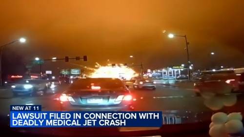 Lawsuit filed over 2 deaths in medical jet crash in Northeast Philadelphia