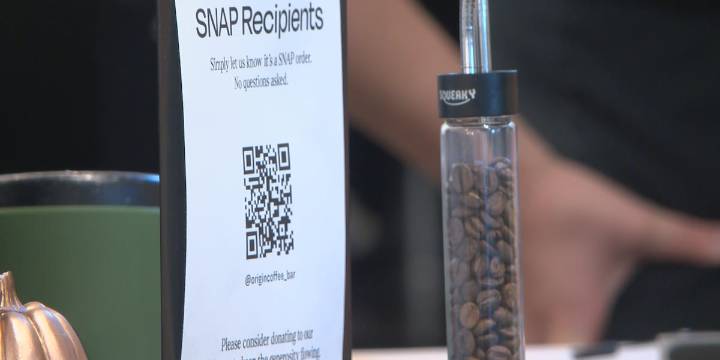 Local coffee spot offers free meals for SNAP receipts, no questions asked