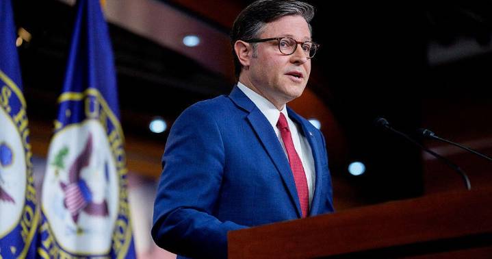 Johnson urges House members to return "right now" as air delays threaten potential shutdown vote