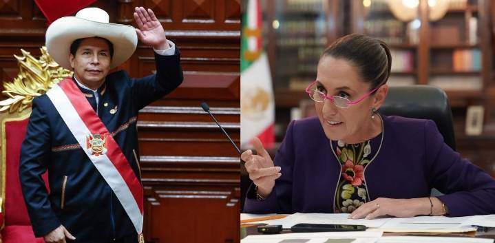 Presidenta de México asegura que detención de Pedro Castillo fue injusta: "Hubo mucha discriminación"
