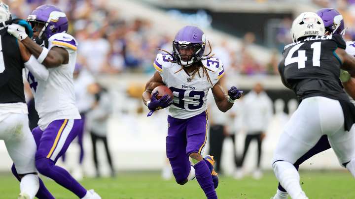 Will Vikings RB Aaron Jones miss time with shoulder injury?