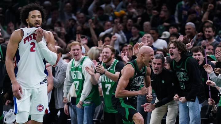 Celtics halt Pistons' win streak at 13 despite Cunningham's 42