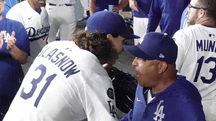 Skip Bayless gives Dodgers manager Dave Roberts flowers for Tyler Glasnow nod