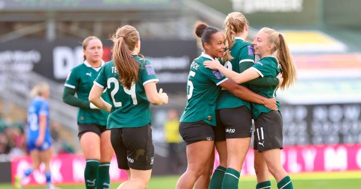 Plymouth Argyle women put on five-star display after defeating Gwalia 5