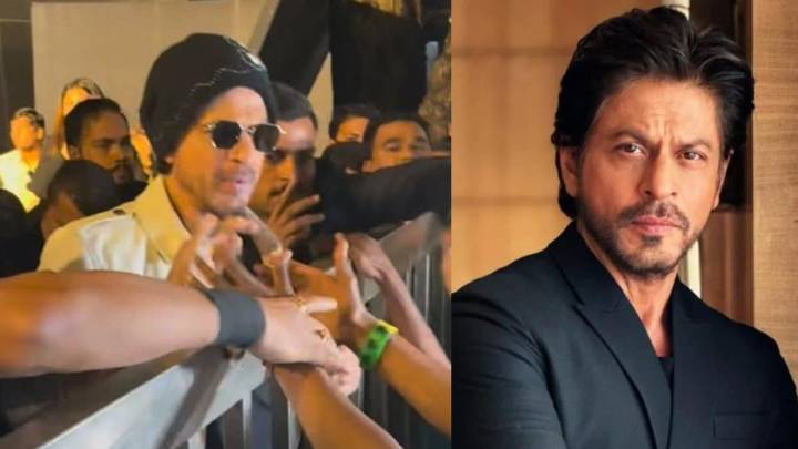 Shah Rukh Khan’s Security Pushes Away Fans As They Try to Touch Him At Birthday Event