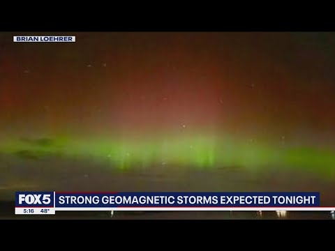 Strong geomagnetic storms expected tonight