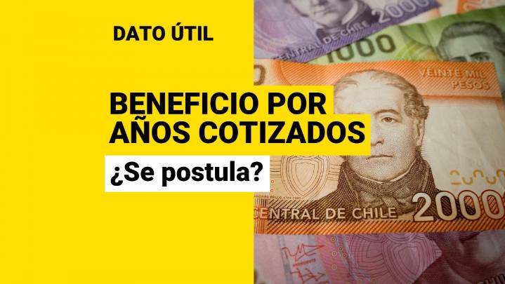 Beneficio por años cotizados: ¿Hay que postular para recibirlo?