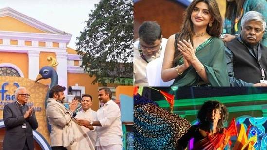 IFFI 2025 | Anupam Kher, Sreeleela, Nandamuri Balakrishna attend opening parade