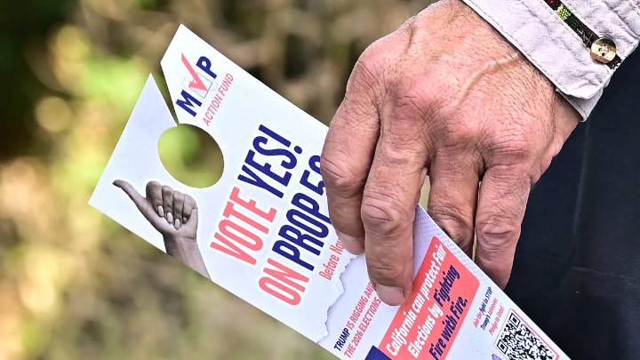 Justice Department Sues Over California's New Congressional Map