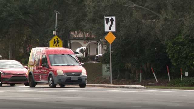 Girl struck by vehicle near Orange County school, FHP says