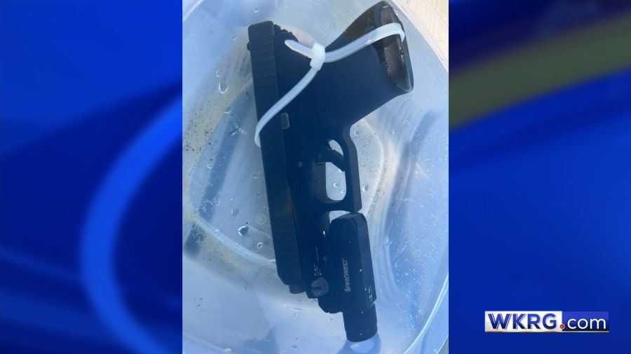 Okaloosa County deputies find stolen gun during diving operation