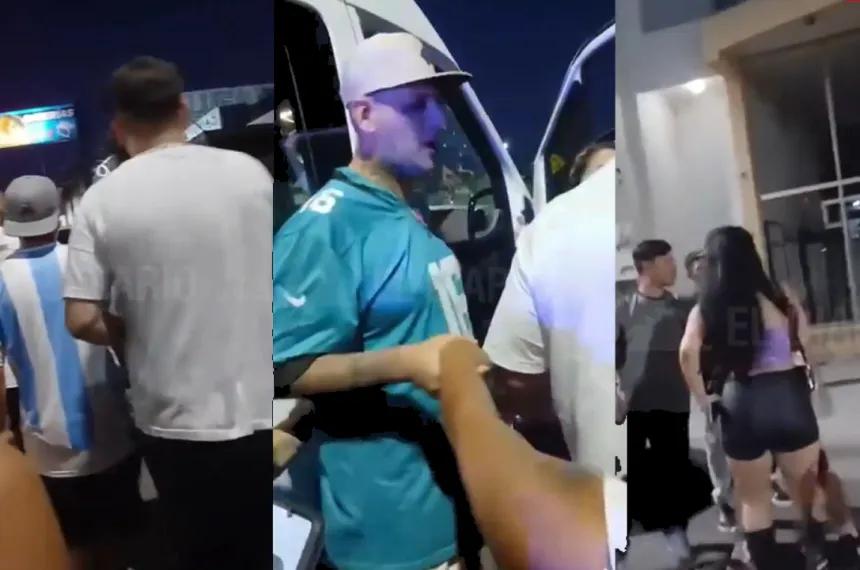 Feroz pelea en la puerta de un boliche santarroseño