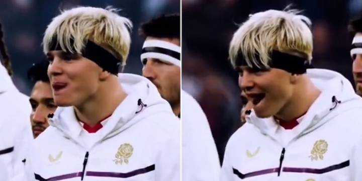 “Pequeño cretino engreído”: quién es la promesa del rugby inglés que se inspira en Garnacho y desafió el Haka de los All Blacks