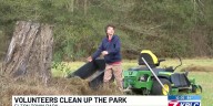 Volunteers clean up Elton Town Park with plans for future upgrades