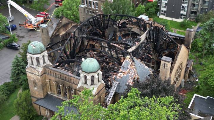 St. Anne’s Church fire being investigated as arson: Diocese, church officials