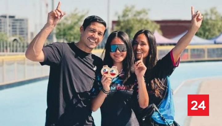 "Sin ustedes todo hubiese sido más difícil": el nuevo logro de Aylén Fernández, hija de Matías Fernández