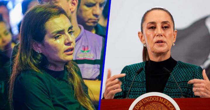 Grecia Quiroz se reúne con Sheinbaum: Viuda de alcalde de Uruapan llega escoltada a Palacio Nacional