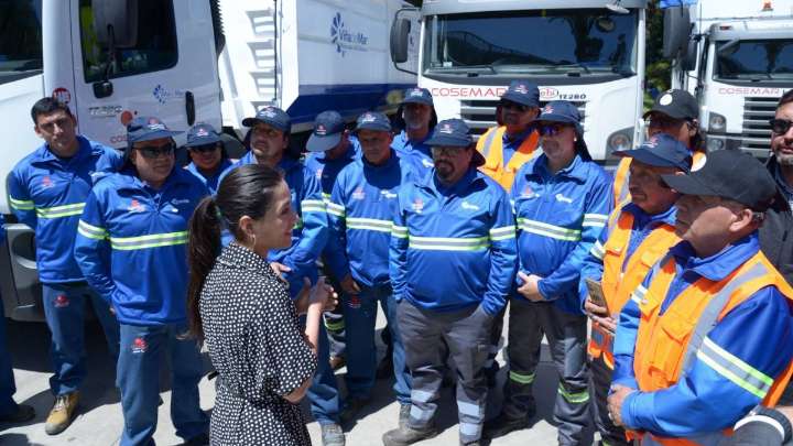 Viña del Mar refuerza su sistema de recolección de basura con 56 camiones nuevos y 3 mil contenedores