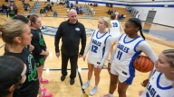 Heritage Christian vs. Triton Central high school girls basketball photos