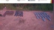 Aseguran fusil Barrett y artefactos explosivos durante operativos en Sinaloa