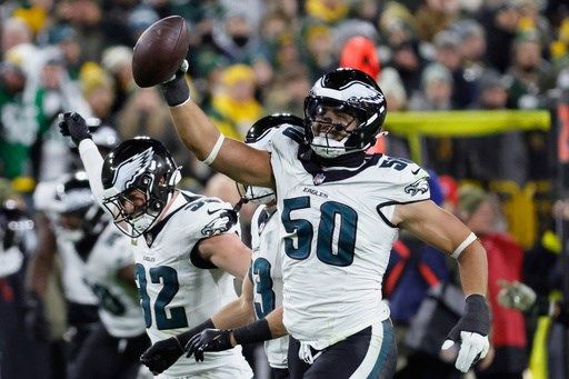 Jaelan Phillips' productive Eagles debut paces dominant defense in 10