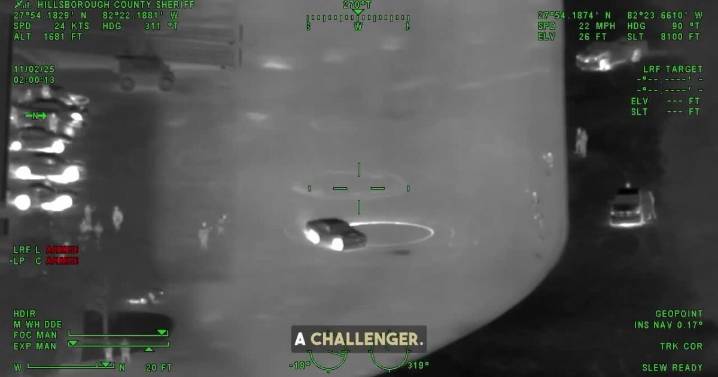 VIDEO: 20-year-old arrested after 'street takeover' in Hillsborough County