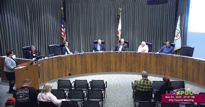 Lompoc council reviews developer fee refunds, RV parking rules, tables both for further review