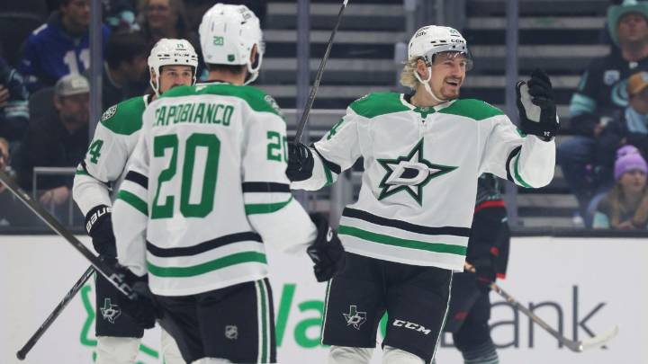 Kolyachonok breaks late tie with 1st goal of season, Stars beat Kraken 3