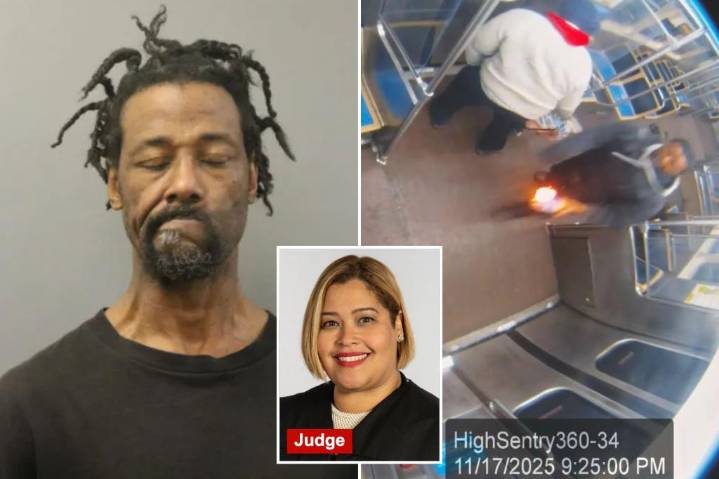 Judge was warned not to free career criminal before he set train lady on fire: 'Real and present threat'