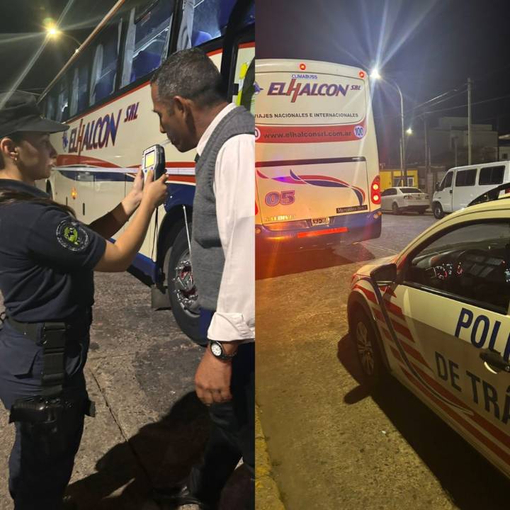 Siguen los controles de alcoholemia a choferes de salidas educativas