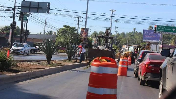 Por reparaciones, cierran la circulación en un tramo de la Gabriel Leyva