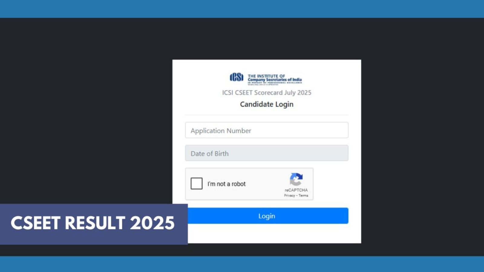 CSEET 2025 Result: When and where to check and download ICSI CS November 2025 scorecard