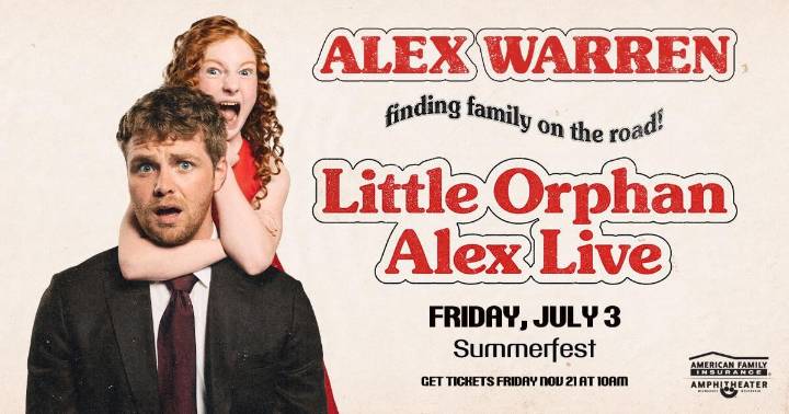 Alex Warren joins Summerfest headliners